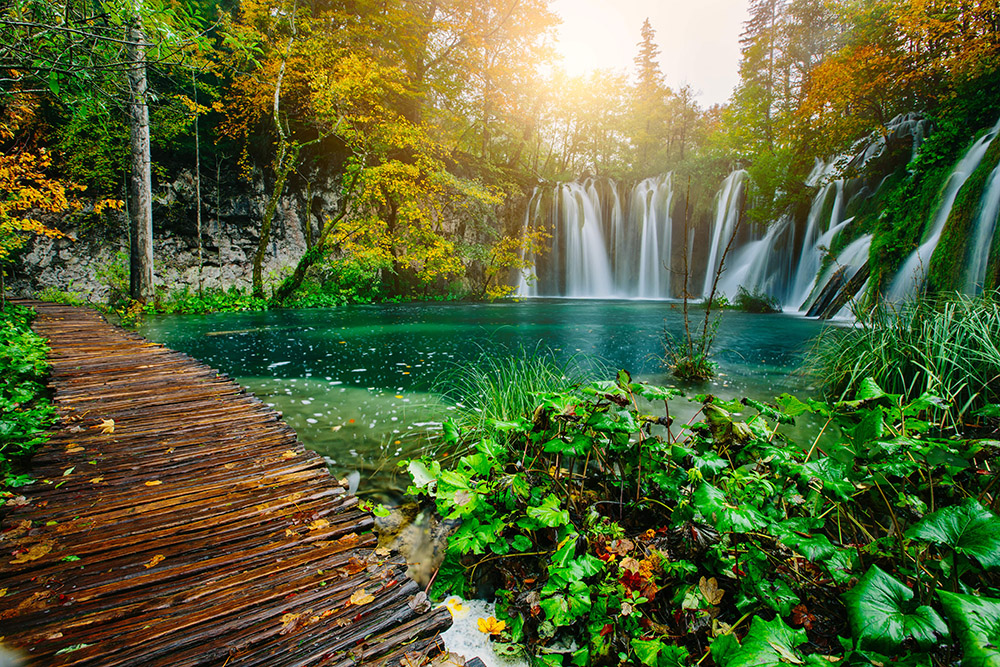 十六湖國家公園Plitvice Lakes National Park